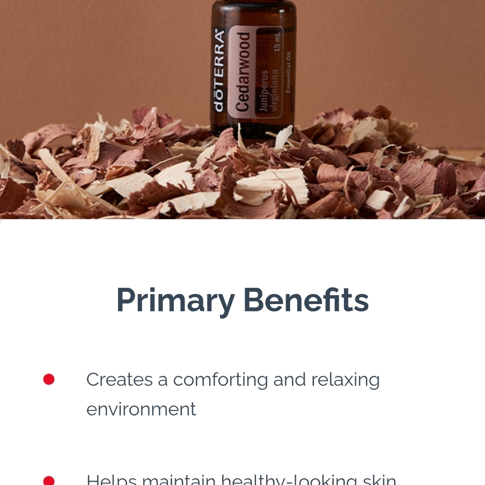 doTERRA Cedarwood Essential Oil